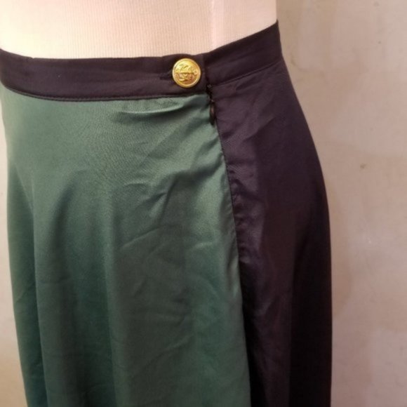 Alice Moon Blue and Green high low skirt size S (53) - Picture 7 of 7